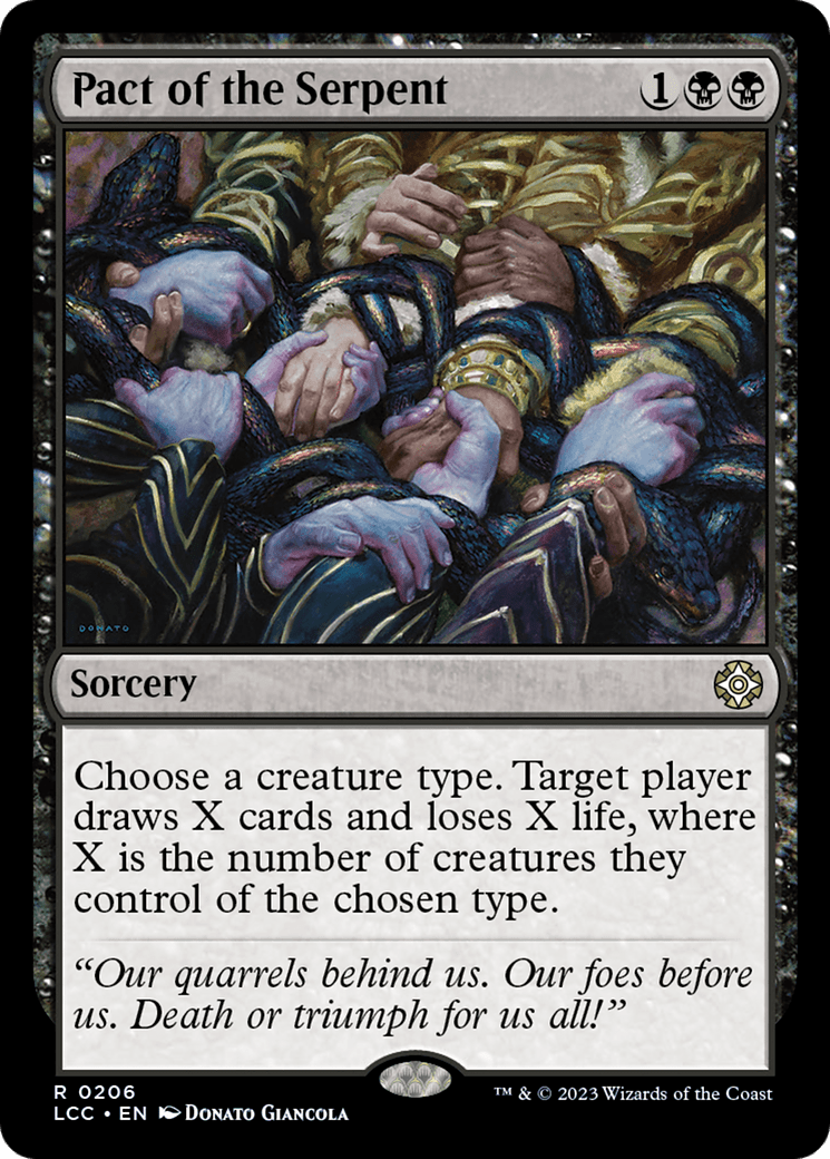 Pact of the Serpent [The Lost Caverns of Ixalan Commander] MTG Single Magic: The Gathering  | Multizone: Comics And Games