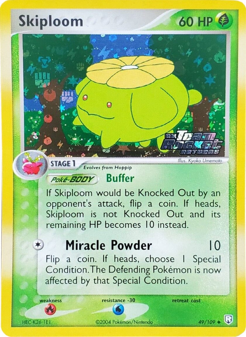 Skiploom (49/109) (Stamped) [EX: Team Rocket Returns] Pokemon Single Pokémon  | Multizone: Comics And Games