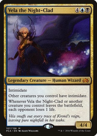 Vela the Night-Clad [Planechase Anthology] MTG Single Magic: The Gathering  | Multizone: Comics And Games