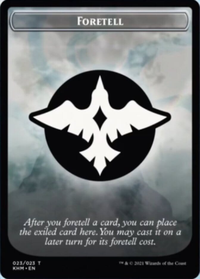Foretell [Kaldheim Tokens] MTG Single Magic: The Gathering  | Multizone: Comics And Games