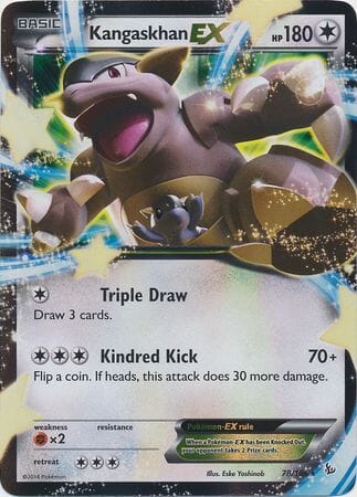 Kangaskhan EX (78/106) (Jumbo Card) [XY: Flashfire] Pokemon Single Pokémon  | Multizone: Comics And Games