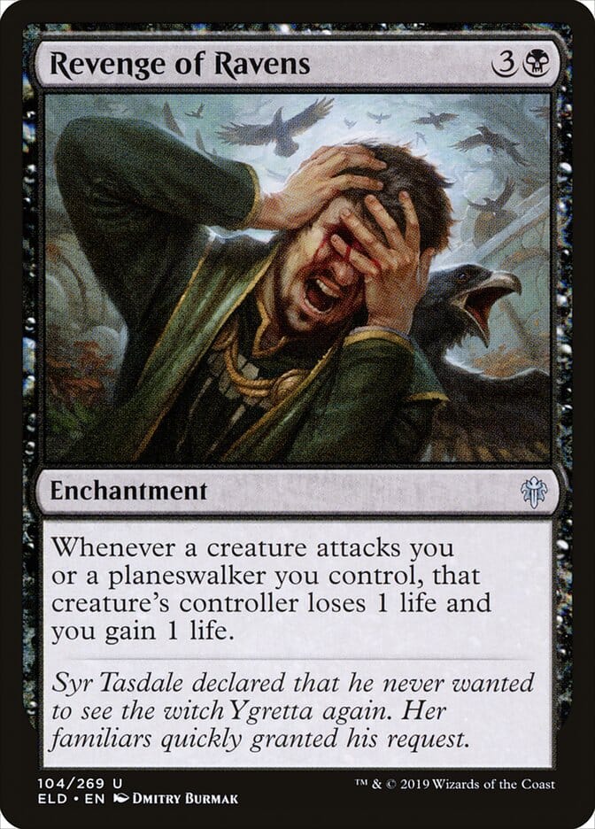 Revenge of Ravens [Throne of Eldraine] MTG Single Magic: The Gathering  | Multizone: Comics And Games