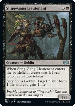 Sling-Gang Lieutenant [Jumpstart 2022] MTG Single Magic: The Gathering  | Multizone: Comics And Games