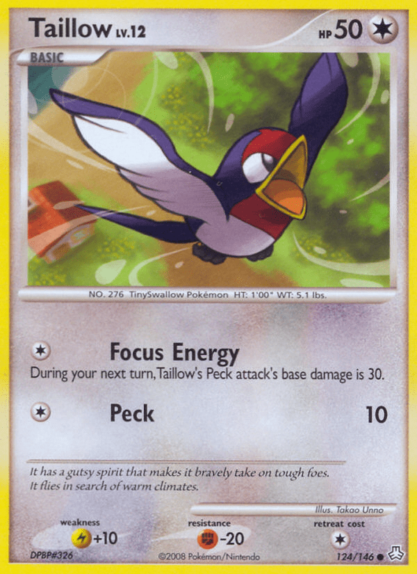 Taillow (124/146) [Diamond & Pearl: Legends Awakened] Pokemon Single Pokémon  | Multizone: Comics And Games