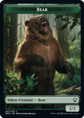 Kavu // Bear Double-sided Token [Dominaria United Commander Tokens] MTG Single Magic: The Gathering  | Multizone: Comics And Games