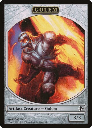 Golem Token [Scars of Mirrodin Tokens] MTG Single Magic: The Gathering  | Multizone: Comics And Games