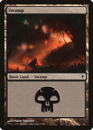 Swamp (79) [Duel Decks: Sorin vs. Tibalt] MTG Single Magic: The Gathering  | Multizone: Comics And Games