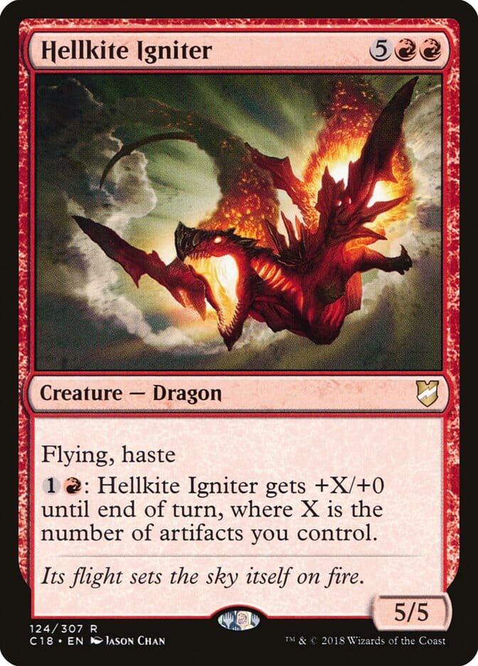 Hellkite Igniter [Commander 2018] MTG Single Magic: The Gathering  | Multizone: Comics And Games