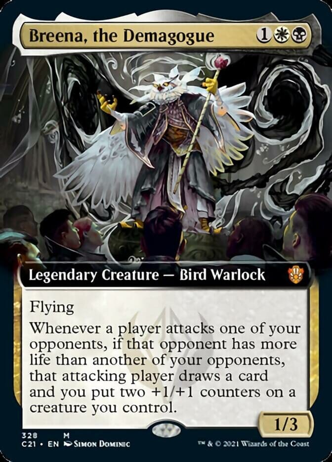 Breena, the Demagogue (Extended) [Commander 2021] MTG Single Magic: The Gathering  | Multizone: Comics And Games