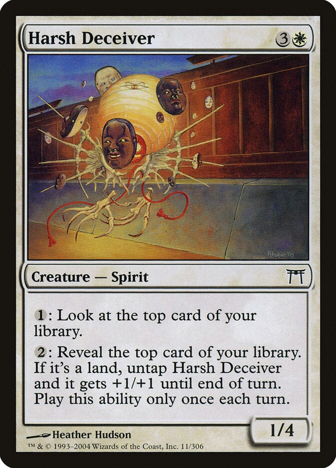 Harsh Deceiver [Champions of Kamigawa] MTG Single Magic: The Gathering  | Multizone: Comics And Games