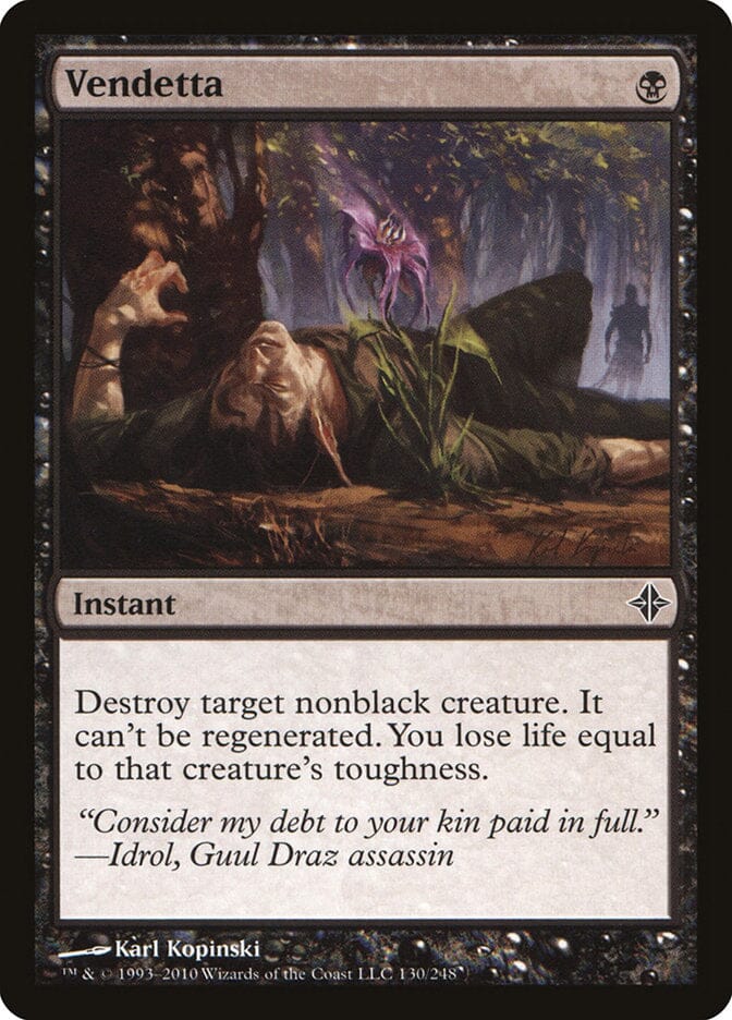 Vendetta [Rise of the Eldrazi] MTG Single Magic: The Gathering  | Multizone: Comics And Games