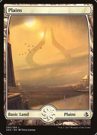 Plains (250) - Full Art [Amonkhet] MTG Single Magic: The Gathering  | Multizone: Comics And Games