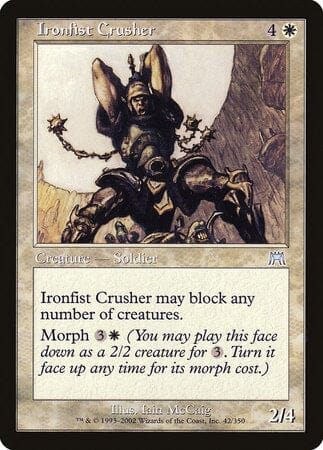 Ironfist Crusher [Onslaught] MTG Single Magic: The Gathering  | Multizone: Comics And Games