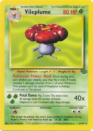 Vileplume (31/64) [Jungle Unlimited] Pokemon Single Pokémon  | Multizone: Comics And Games