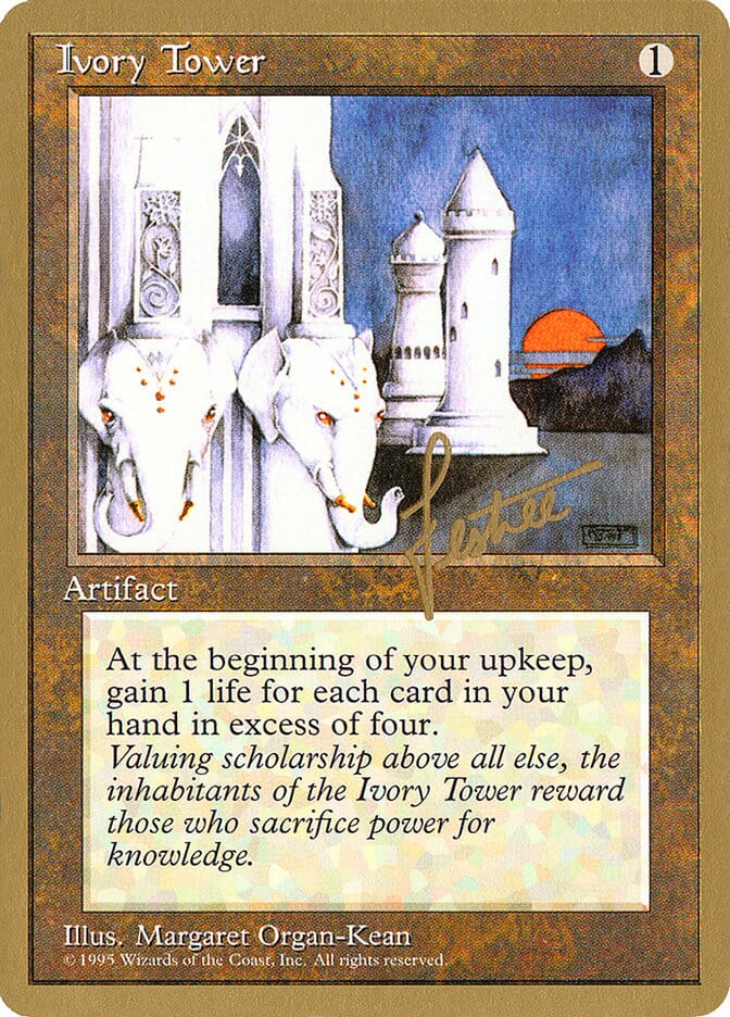 Ivory Tower (Bertrand Lestree) [Pro Tour Collector Set] MTG Single Magic: The Gathering  | Multizone: Comics And Games