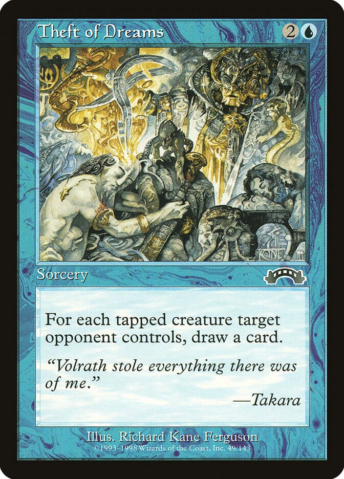 Theft of Dreams [Exodus] MTG Single Magic: The Gathering  | Multizone: Comics And Games