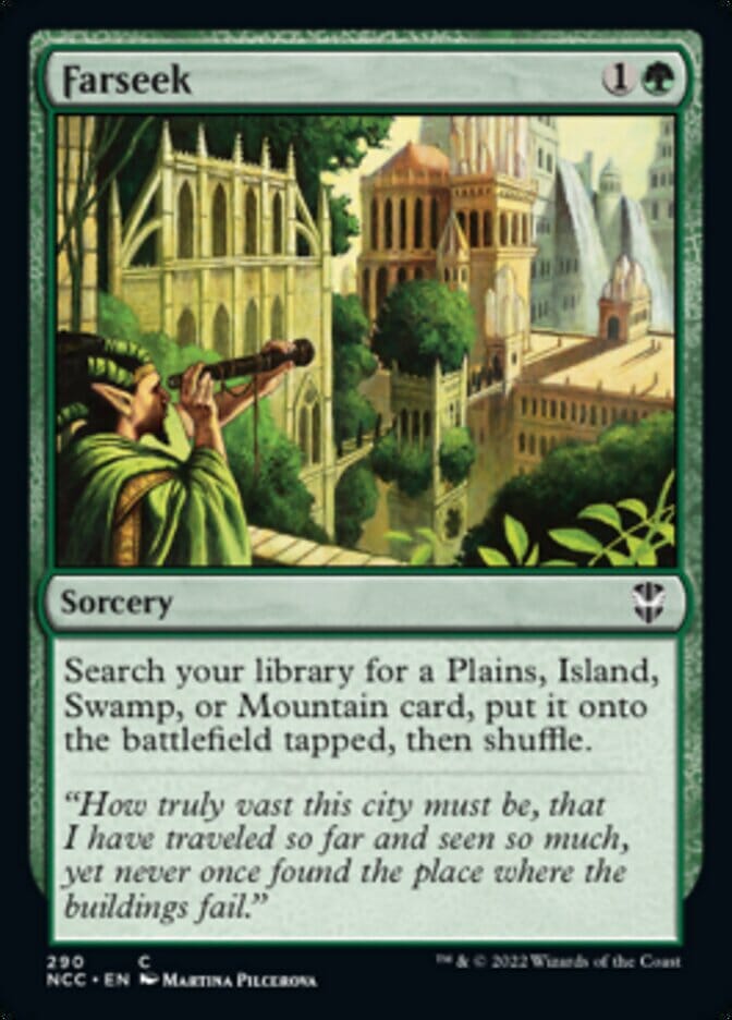 Farseek [Streets of New Capenna Commander] MTG Single Magic: The Gathering  | Multizone: Comics And Games