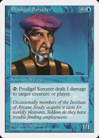Prodigal Sorcerer [Fifth Edition] MTG Single Magic: The Gathering  | Multizone: Comics And Games