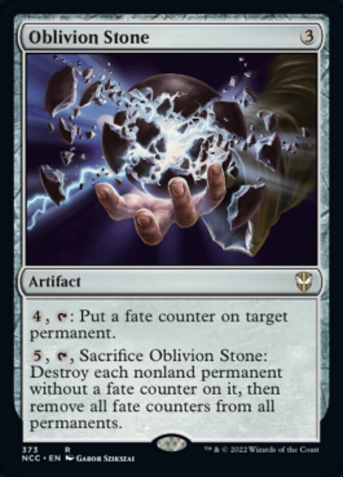 Oblivion Stone [Streets of New Capenna Commander] MTG Single Magic: The Gathering  | Multizone: Comics And Games