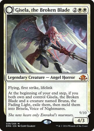 Gisela, the Broken Blade [Eldritch Moon] MTG Single Magic: The Gathering  | Multizone: Comics And Games