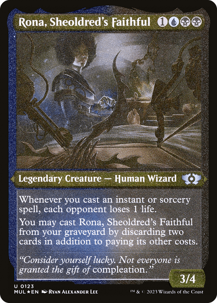 Rona, Sheoldred's Faithful (Foil Etched) [Multiverse Legends] MTG Single Magic: The Gathering  | Multizone: Comics And Games