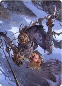 Blackbloom Rogue Art Card [Zendikar Rising Art Series] MTG Single Magic: The Gathering  | Multizone: Comics And Games
