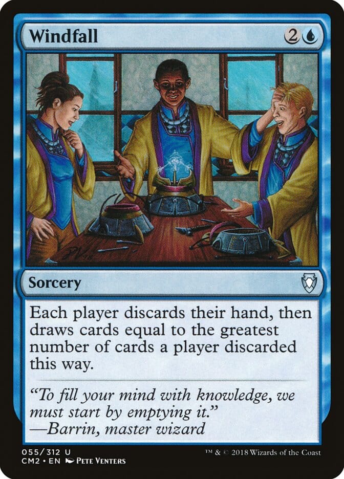 Windfall [Commander Anthology Volume II] MTG Single Magic: The Gathering  | Multizone: Comics And Games