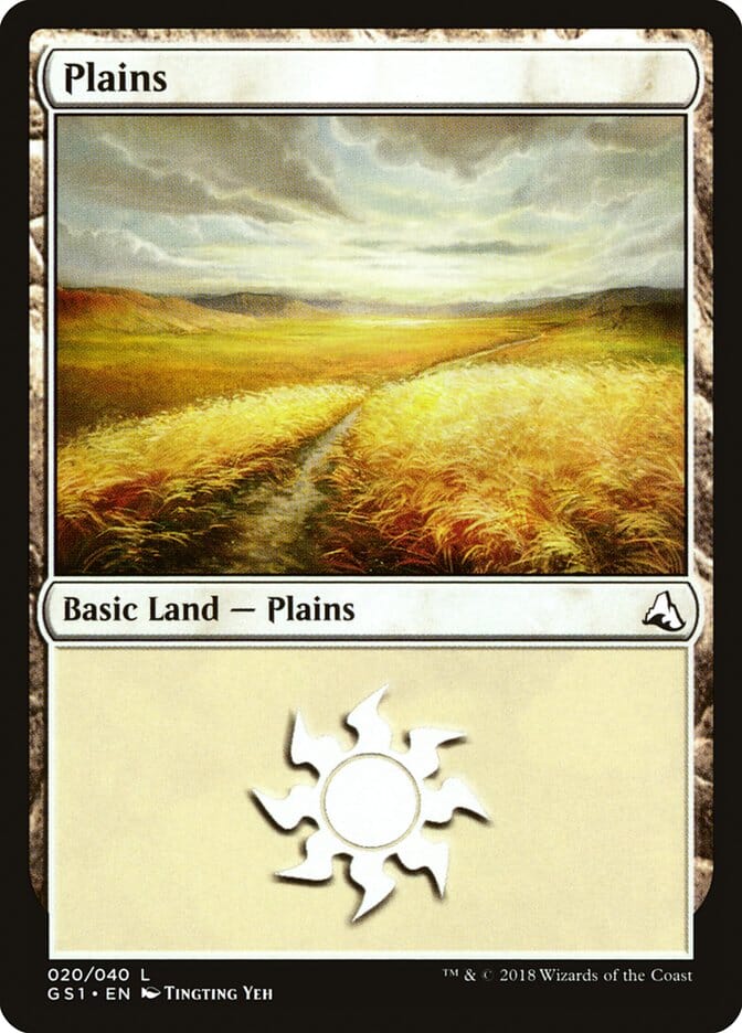 Plains (20) [Global Series Jiang Yanggu & Mu Yanling] MTG Single Magic: The Gathering  | Multizone: Comics And Games
