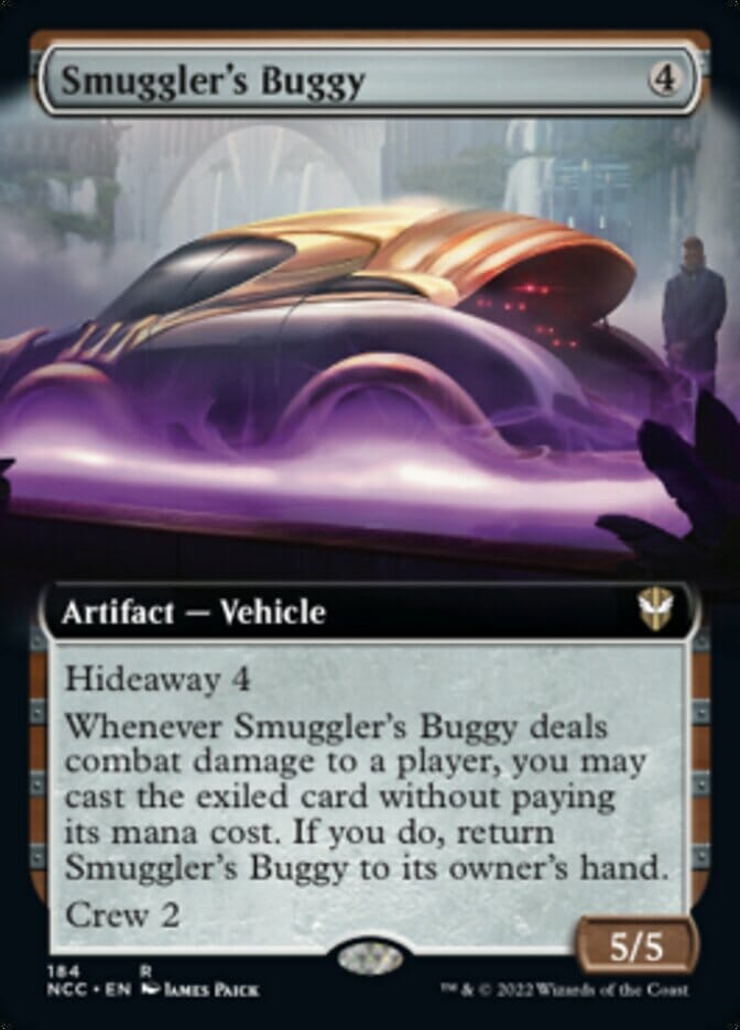 Smuggler's Buggy (Extended Art) [Streets of New Capenna Commander] MTG Single Magic: The Gathering  | Multizone: Comics And Games