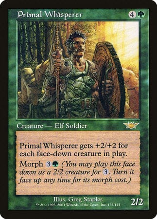 Primal Whisperer [Legions] MTG Single Magic: The Gathering  | Multizone: Comics And Games