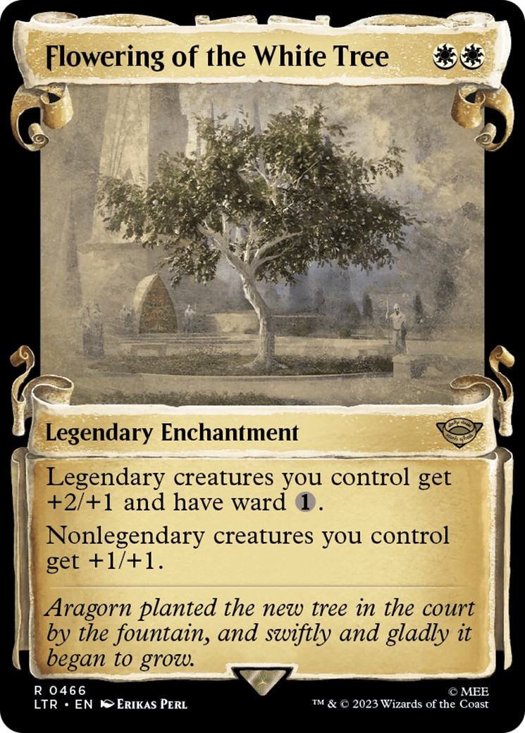 Flowering of the White Tree [The Lord of the Rings: Tales of Middle-Earth Showcase Scrolls] MTG Single Magic: The Gathering  | Multizone: Comics And Games
