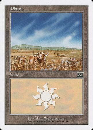 Plains (332) [Classic Sixth Edition] MTG Single Magic: The Gathering  | Multizone: Comics And Games