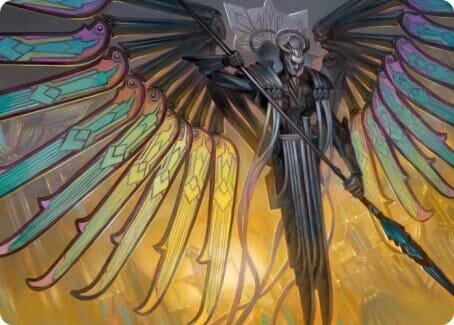Paragon of Modernity Art Card [Streets of New Capenna Art Series] MTG Single Magic: The Gathering  | Multizone: Comics And Games