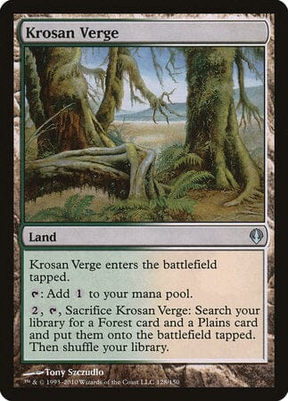 Krosan Verge [Archenemy] MTG Single Magic: The Gathering  | Multizone: Comics And Games