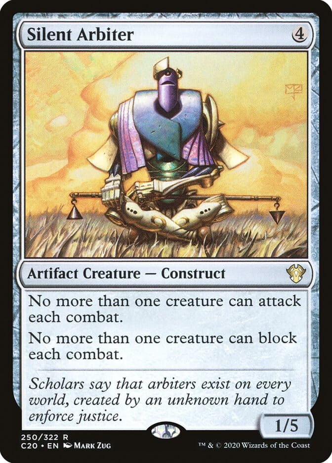 Silent Arbiter [Commander 2020] MTG Single Magic: The Gathering  | Multizone: Comics And Games