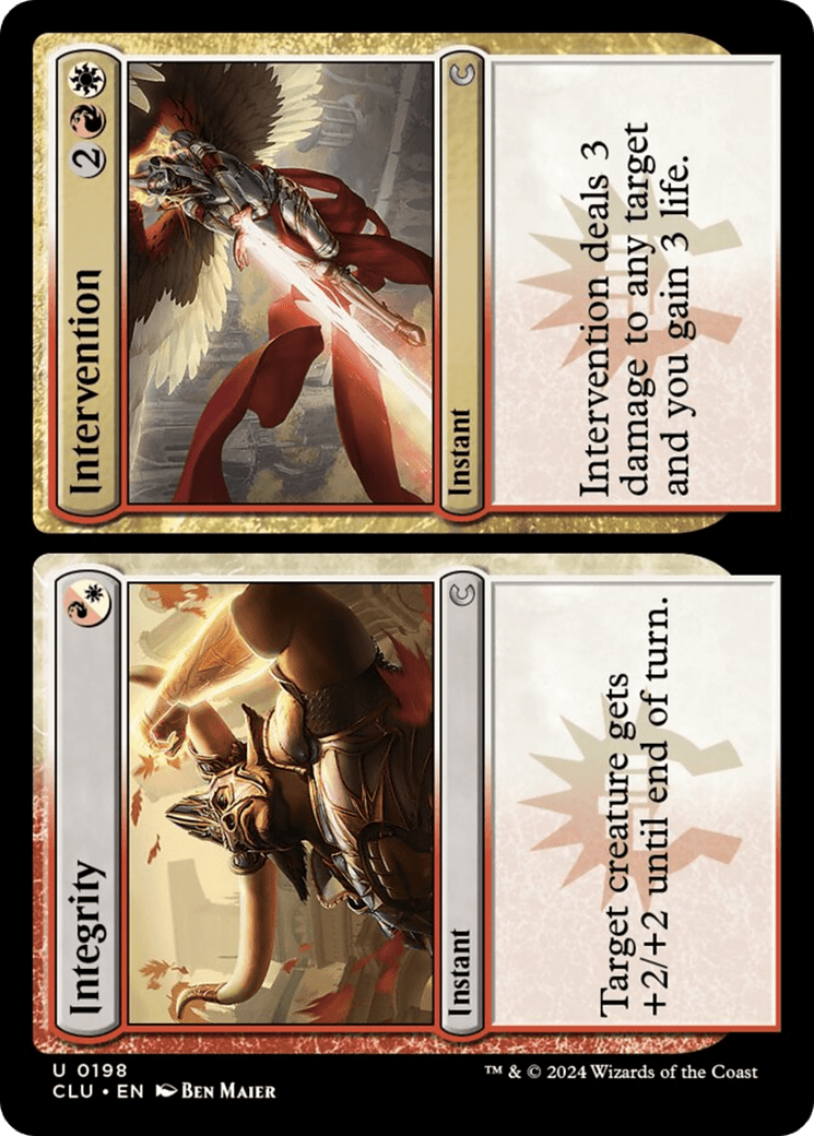Integrity // Intervention [Ravnica: Clue Edition] MTG Single Magic: The Gathering  | Multizone: Comics And Games