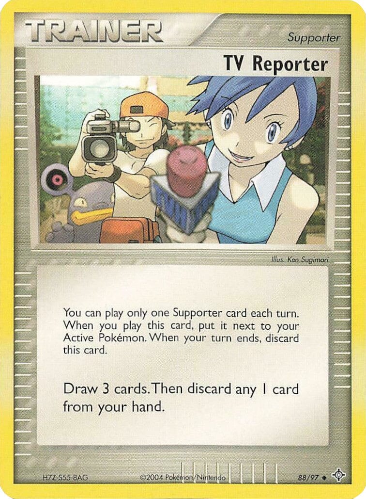 TV Reporter (88/97) [EX: Battle Stadium] Pokemon Single Pokémon  | Multizone: Comics And Games