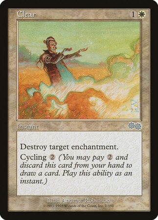 Clear [Urza's Saga] MTG Single Magic: The Gathering  | Multizone: Comics And Games