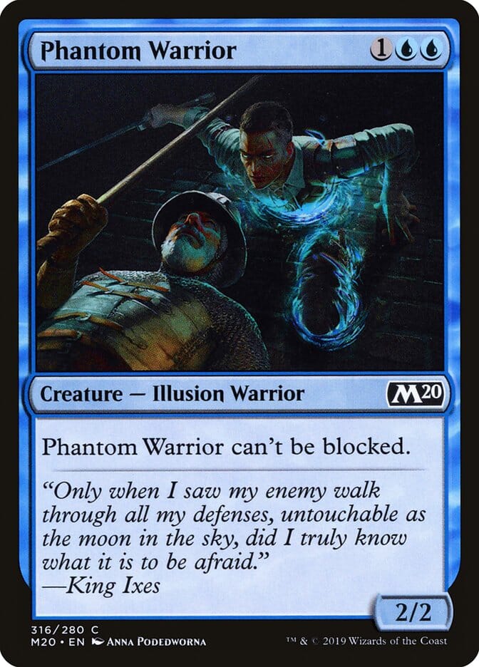 Phantom Warrior [Core Set 2020] MTG Single Magic: The Gathering  | Multizone: Comics And Games