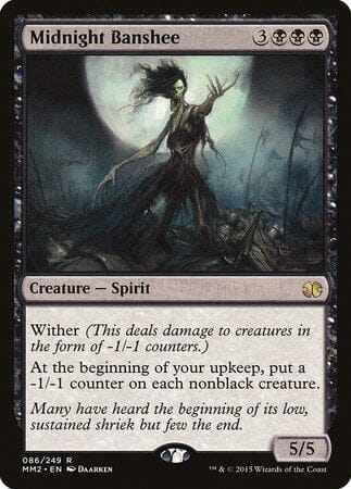 Midnight Banshee [Modern Masters 2015] MTG Single Magic: The Gathering  | Multizone: Comics And Games