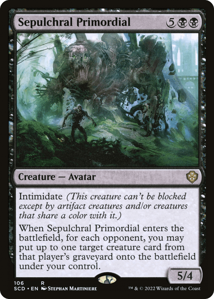 Sepulchral Primordial [Starter Commander Decks] MTG Single Magic: The Gathering  | Multizone: Comics And Games