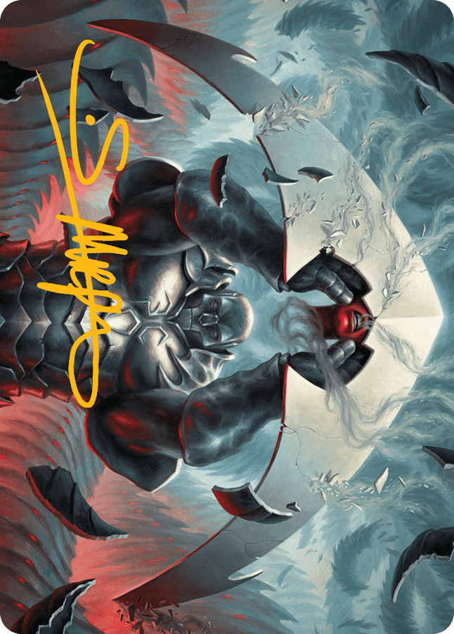 Mirrodin Avenged Art Card (Gold-Stamped Signature) [March of the Machine Art Series] MTG Single Magic: The Gathering  | Multizone: Comics And Games