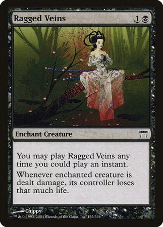 Ragged Veins [Champions of Kamigawa] MTG Single Magic: The Gathering  | Multizone: Comics And Games