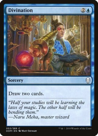 Divination [Dominaria] MTG Single Magic: The Gathering  | Multizone: Comics And Games