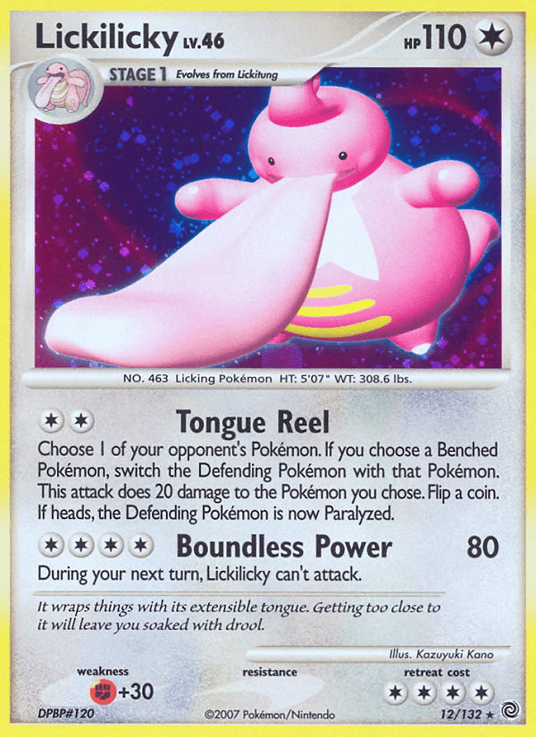 Lickilicky (12/132) [Diamond & Pearl: Secret Wonders] Pokemon Single Pokémon  | Multizone: Comics And Games
