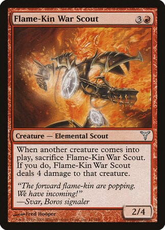 Flame-Kin War Scout [Dissension] MTG Single Magic: The Gathering  | Multizone: Comics And Games