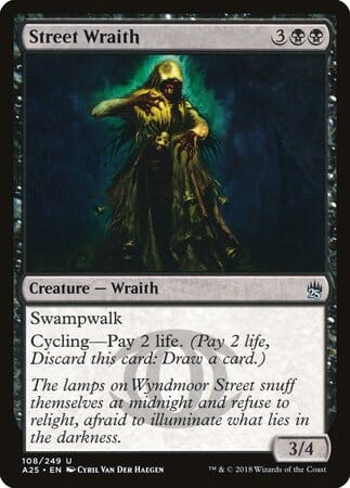 Street Wraith [Masters 25] MTG Single Magic: The Gathering  | Multizone: Comics And Games