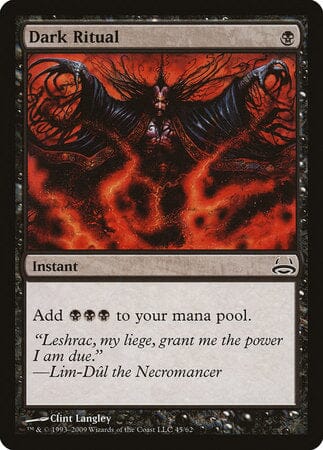 Dark Ritual [Duel Decks: Divine vs. Demonic] MTG Single Magic: The Gathering  | Multizone: Comics And Games