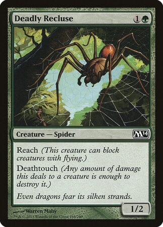 Deadly Recluse [Magic 2014] MTG Single Magic: The Gathering  | Multizone: Comics And Games