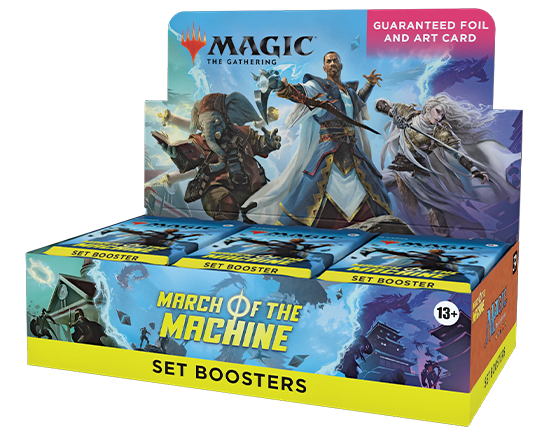 March of the machines - MOM Magic The Gathering WOTC Draft Booster Box  | Multizone: Comics And Games